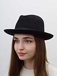 Шляпа CHRISTYS арт. EPSOM cso100009 (черный)